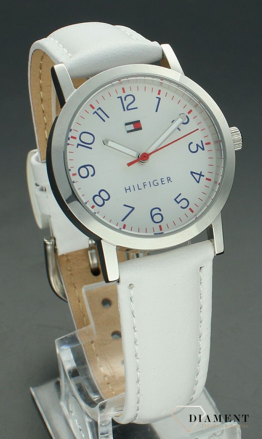 Zegarek dla dziewczynki Tommy Hilfiger Kids 1720022 komunijny pasek gratis 1720022-pasek gratis. Zegarek dziecięcy dla dziewczynki. Zegarek na I Komunie Świętą. Zegarek posiada pasek w niebieskim kolorze z logo. Idealny na prezent dl.jpg